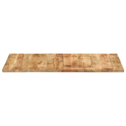 Blat stołu, lite drewno mango, 25-27 mm, 120x60 cm