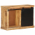 Szafka, 80x30x55 cm, lite surowe drewno mango