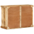 Szafka, 80x30x55 cm, lite surowe drewno mango