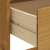 Stolik barowy FLAM, 92x45x110 cm, lite drewno sosnowe