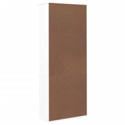 Biblioteczka z szufladami ALTA, biała, 77x35x186,5 cm, sosna