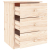 Szafka nocna ALTA, 41x35x55 cm, drewno sosnowe