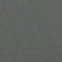 Sofa 3-osobowa, ciemnoszara, 180 cm, tapicerowana tkaniną