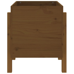 Donica, miodowy brąz, 62x50x57 cm, lite drewno sosnowe
