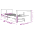 Rama łóżka dziecięcego z szufladami, 80x200 cm, sosnowa