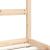 Rama łóżka dziecięcego, 90x190 cm, lite drewno sosnowe
