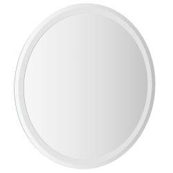 Lustro łazienkowe z LED, okrągłe, 70 cm
