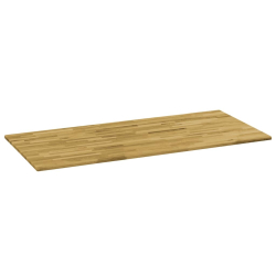 Prostokątny blat do stolika z drewna dębowego, 23 mm, 100x60 cm