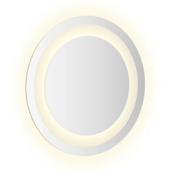 Lustro łazienkowe z LED, okrągłe, 30 cm