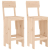 Stołki barowe, 2 szt., 40x48,5x115,5 cm, lite drewno sosnowe