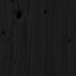 Stołki barowe, 2 szt., czarne, 40x48,5x115,5 cm, drewno sosnowe