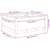 Donica ogrodowa, czarna, 82,5x82,5x39 cm, lite drewno sosnowe