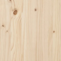 Donica ogrodowa, 82,5x82,5x78 cm, lite drewno sosnowe