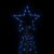 Choinka stożkowa, 200 niebieskich diod LED, 70x180 cm