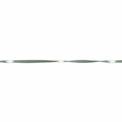 Choinka stożkowa, 200 ciepłych białych LED, 70x180 cm