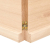Blat stołu, 140x40x4 cm, surowe drewno dębowe