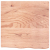 Blat do stołu, jasnobrązowy, 60x60x6 cm, lite drewno dębowe