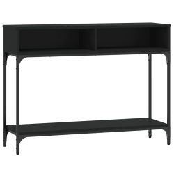 Stolik konsolowy, czarny, 100x30,5x75 cm