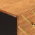 Komody, 2 szt., brązowo-czarne, 60x33,5x75 cm, drewno mango