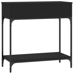Stolik konsolowy, czarny, 75x34,5x75 cm