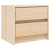 Szafka nocna, 40x31x35,5 cm, lite drewno sosnowe