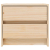 Szafka nocna, 40x31x35,5 cm, lite drewno sosnowe