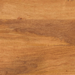 Szafka, brązowo-czarna, 90x33,5x75 cm, lite drewno mango