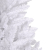Sztuczna choinka z zawiasami i stojakiem, biała, 120 cm
