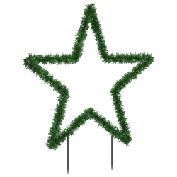 Świąteczna gwiazda na szpikulcach, 80 LED, 60 cm
