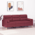 3-osobowa sofa z poduszkami, winna czerwień, 180 cm, tkanina