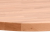Blat do stołu, Ø90x2,5 cm, okrągły, lite drewno bukowe