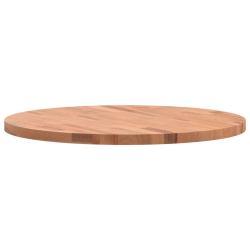Blat do stołu, Ø60x2,5 cm, okrągły, lite drewno bukowe