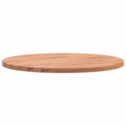 Blat do stolika, Ø40x1,5 cm, okrągły, lite drewno bukowe