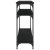 Stolik konsolowy, czarny, 100x29x75 cm