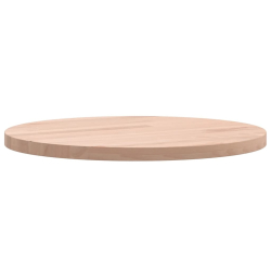 Blat do stolika, Ø30x1,5 cm, okrągły, lite drewno bukowe