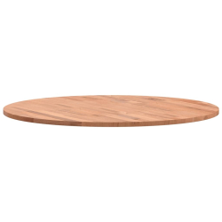 Blat do stołu, Ø70x1,5 cm, okrągły, lite drewno bukowe