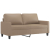 2-osobowa sofa, kolor cappuccino, 140 cm, sztuczna skóra