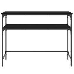 Stolik konsolowy, czarny, 100x35,5x75 cm
