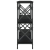 Stolik konsolowy, czarny, 200x28x80,5 cm