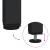 Stolik konsolowy, czarny, 150x29x76,5 cm