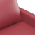 3-osobowa sofa, winna czerwień, 180 cm, sztuczna skóra