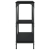 Stolik konsolowy, czarny, 88,5x30x75 cm