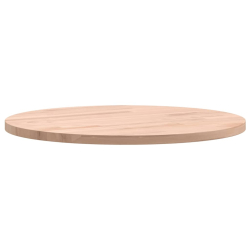 Blat do stolika, Ø40x1,5 cm, okrągły, lite drewno bukowe