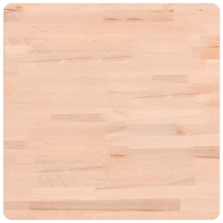 Blat do stolika, 50x50x1,5 cm, kwadratowy, lite drewno bukowe