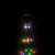Choinka z lampek, na maszt, 200 kolorowych LED, 180 cm