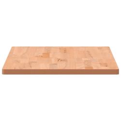 Blat do stołu roboczego, 115x55x2,5 cm, lite drewno bukowe