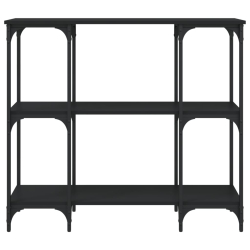 Stolik konsolowy, czarny, 102x35x90 cm