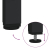 Stolik konsolowy, czarny, 72,5x25x75 cm