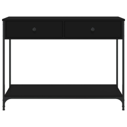 Stolik konsolowy, czarny, 100x34,5x75 cm