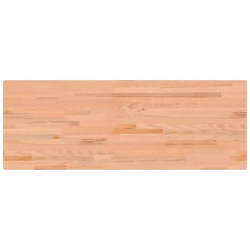 Blat do stołu roboczego, 150x55x2,5 cm, lite drewno bukowe